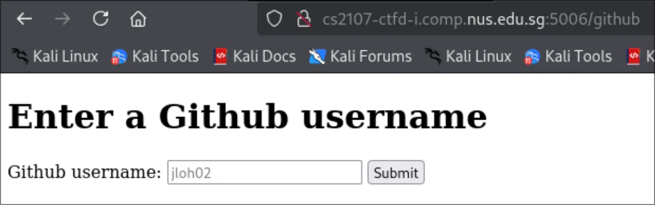 github